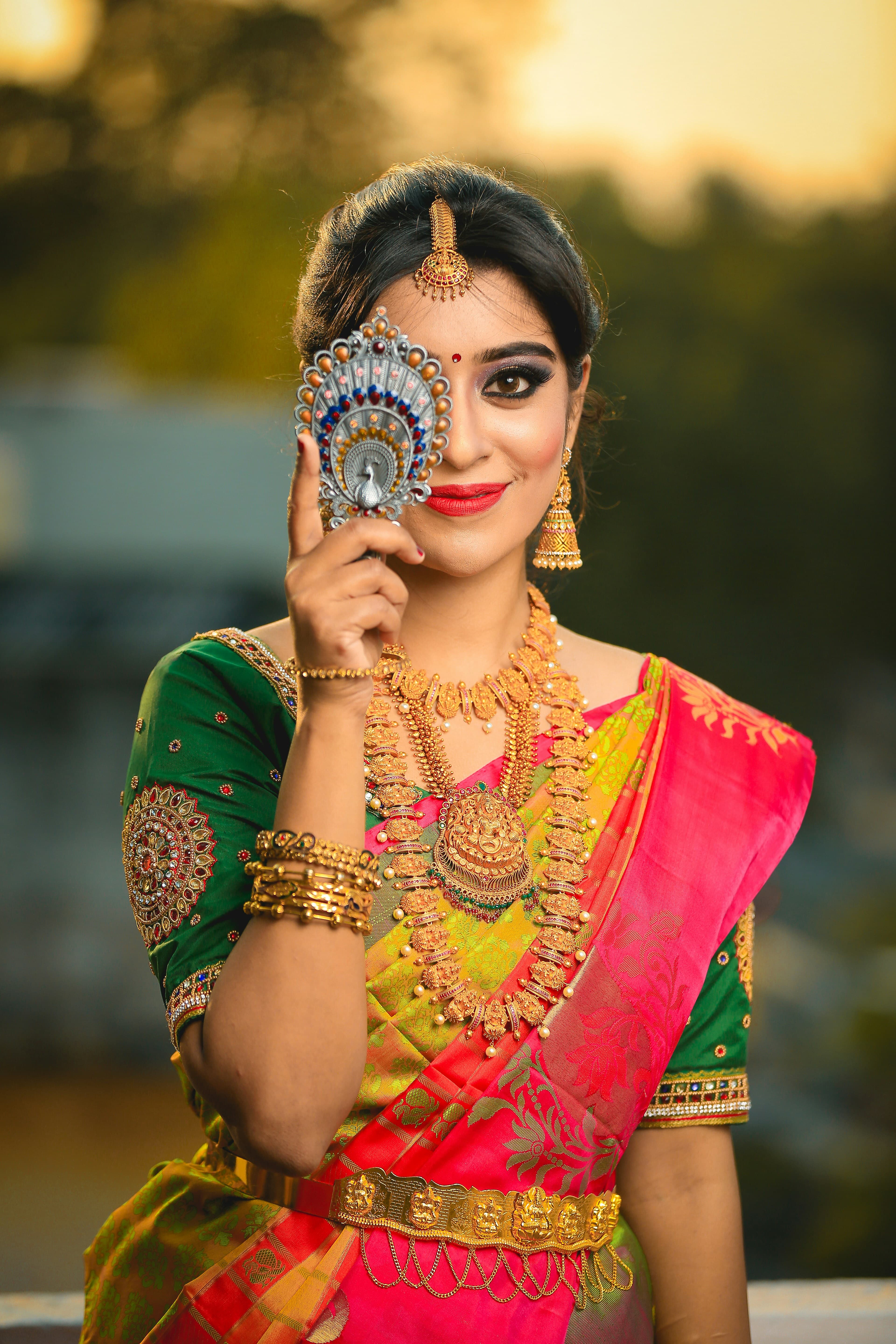 Traditional bridal styling